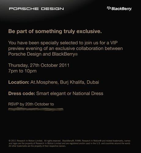 BlackBerry 9980 Knight invite