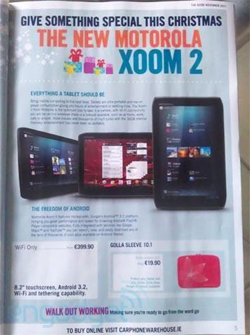 Motorola XOOM 2 Carphone Warehouse ad