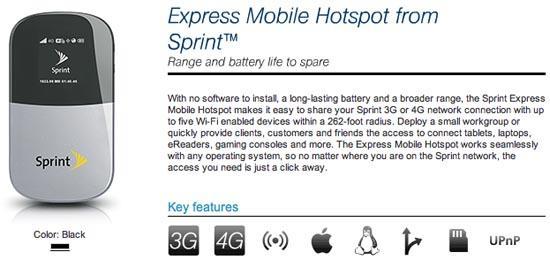 Express Mobile Hotspot from Sprint