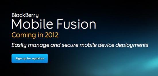 BlackBerry Mobile Fusion