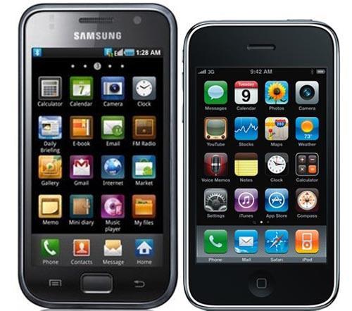 Samsung Galaxy S Apple iPhone