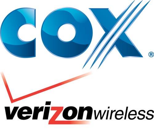 Cox Verizon logos