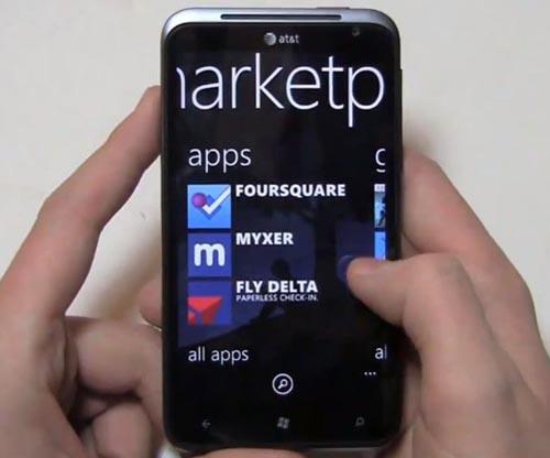 Windows Phone Marketplace HTC Titan