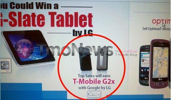 LG G2x T-Mobile flyer
