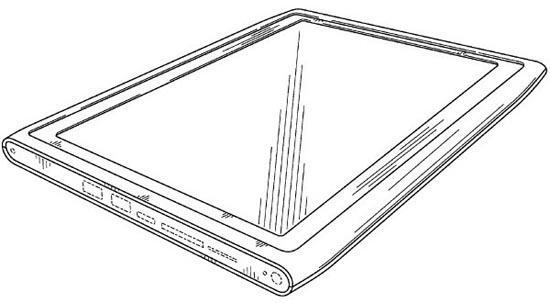 Nokia tablet design patent