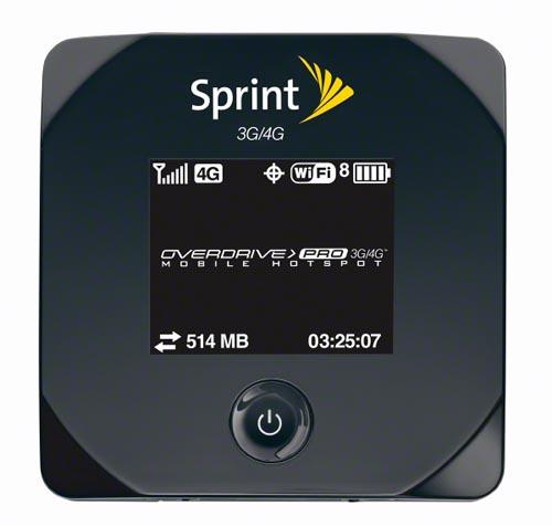 Sprint Overdrive Pro 3G/4G Mobile Hotspot
