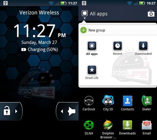 DROID X Android 2.3.3 Gingerbread