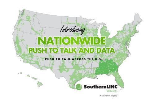 SouthernLINC Push To Talk nationwide