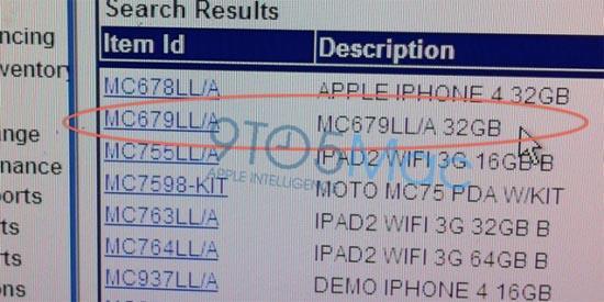 White iPhone 4 Verizon inventory