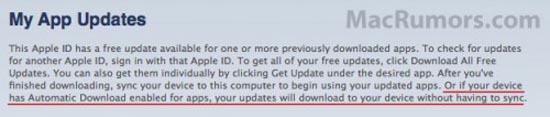 iOS 5 Automatic Download iTunes
