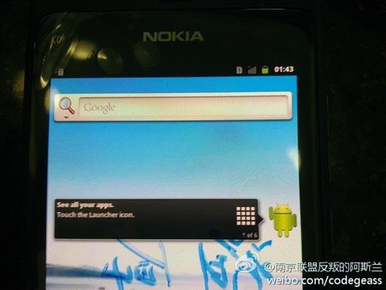 Nokia N9 Android 2.3