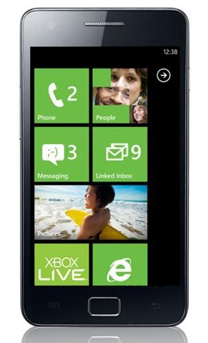 Samsung Galaxy S II Windows Phone 7 Mango