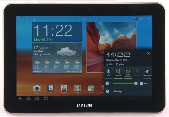 Samsung Galaxy Tab 10.1 TouchWiz