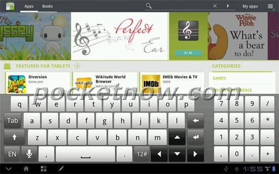 HTC Puccini AT&T keyboard