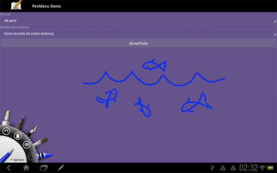 HTC Sense Honeycomb Scribe