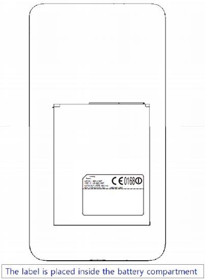 Samsung SGH-i927 FCC label