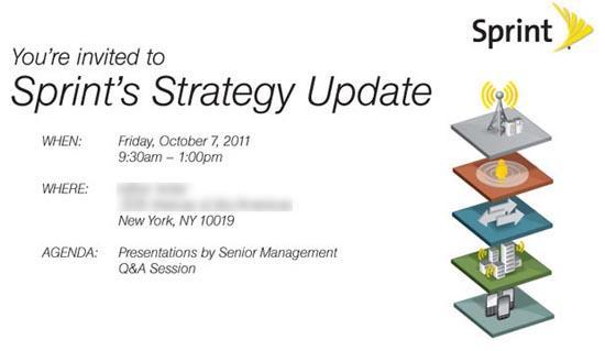 Sprint Strategy Update invite