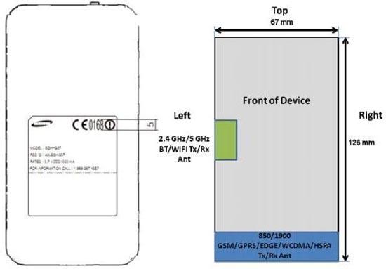 Samsung Focus S SGH-i937 AT&T FCC