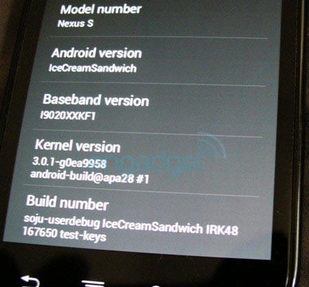 Android Ice Cream Sandwich About