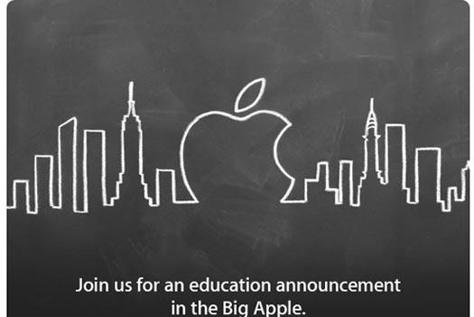 Apple education event invite January 19th