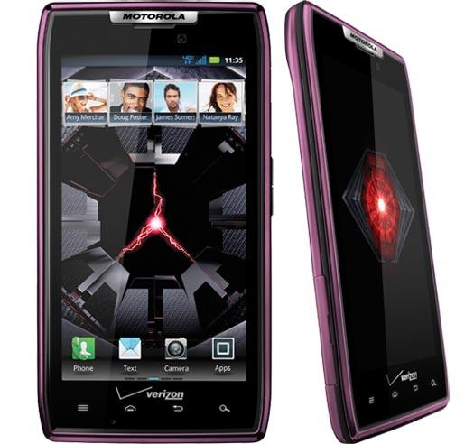 Purple Motorola DROID RAZR