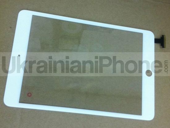 iPad mini front panel leak