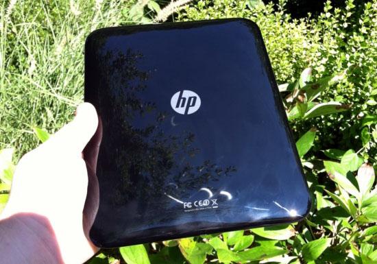 HP TouchPad rear