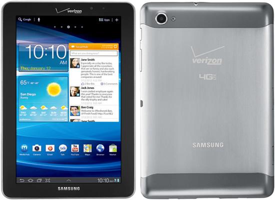 Verizon Samsung Galaxy Tab 7.7