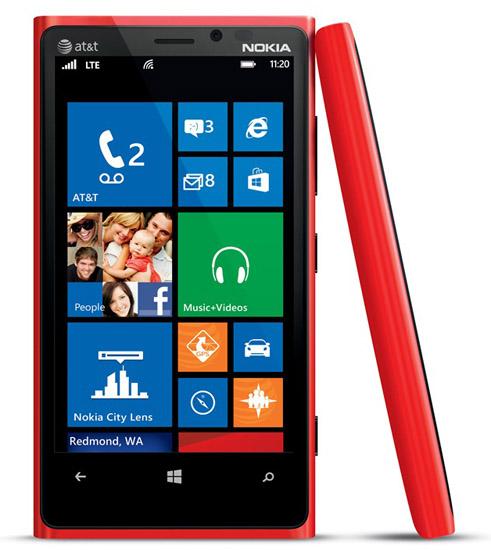 AT&T Nokia Lumia 920 red