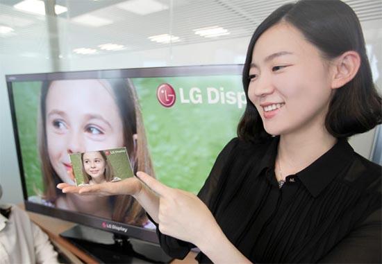 LG Display 1080p smartphone screen