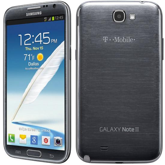 T-Mobile Samsung Galaxy Note II Titanium Gray