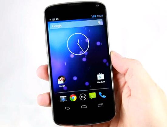 LG Nexus 4 home screen video leak