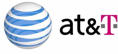 AT&T T-Mobile logos