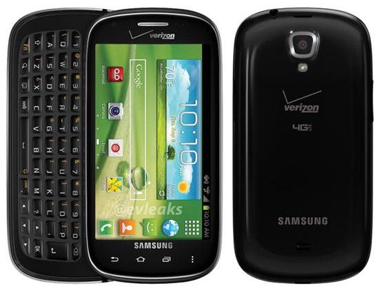 Samsung Stratosphere II 2 Verizon leak