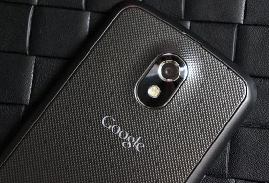 Google logo Samsung Galaxy Nexus