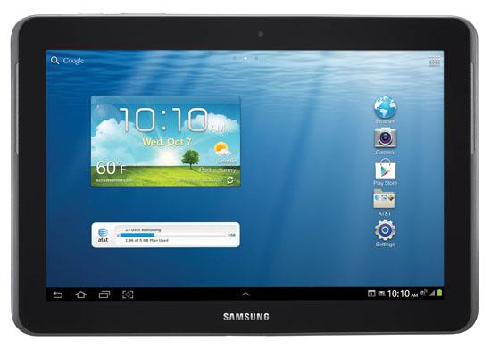 AT&T Samsung Galaxy Tab 2 10.1