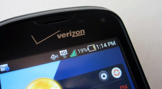 Verizon logo Pantech Marauder