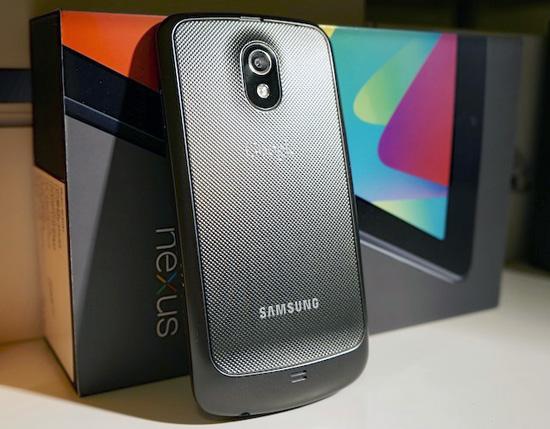 Samsung Galaxy Nexus, Nexus 7 box