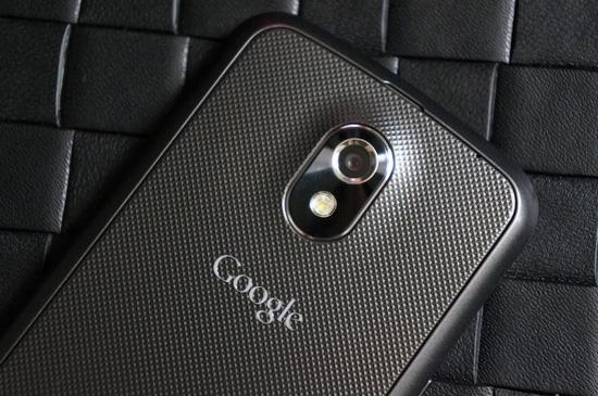 Google Samsung Galaxy Nexus rear