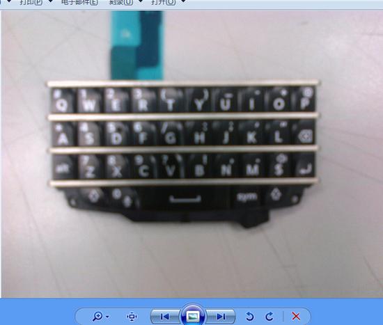 BlackBerry 10 N-Series keyboard leak
