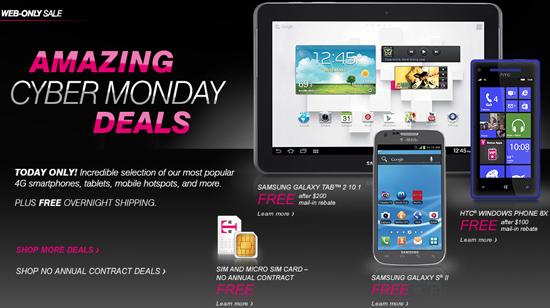 T-Mobile Cyber Monday sale