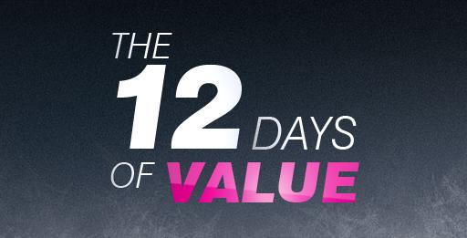 T-Mobile 12 Days of Value promotion