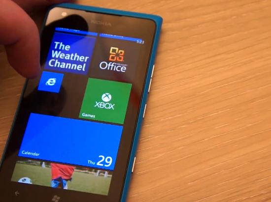 Nokia Lumia 900 Windows Phone 7.8 video leak