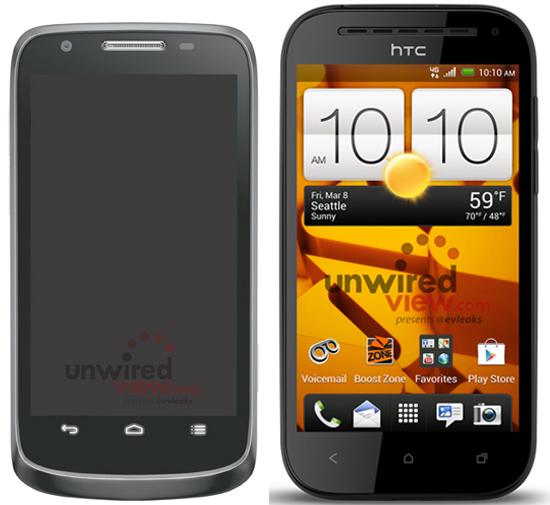 ZTE Force, HTC One SV Boost Mobile leak