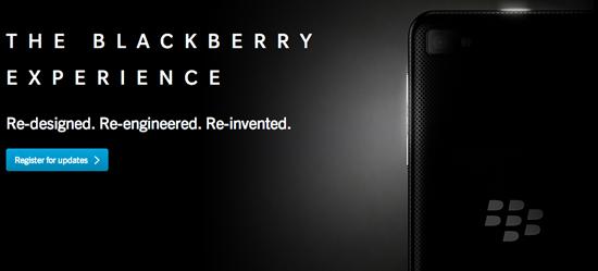 BlackBerry 10 hardware teaser RIM