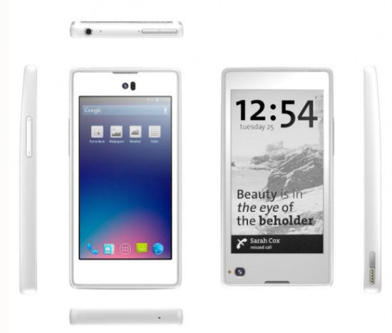 YotaPhone official LCD E Ink displays