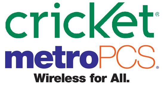 Cricket Wireless MetroPCS logos
