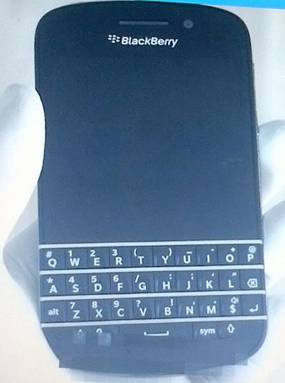 BlackBerry 10 N-Series QWERTY keyboard leak