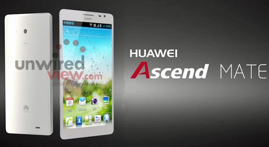 Huawei Ascend Mate white leak