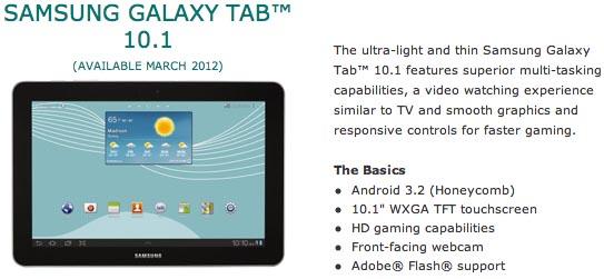 U.S. Cellular Samsung Galaxy Tab 10.1